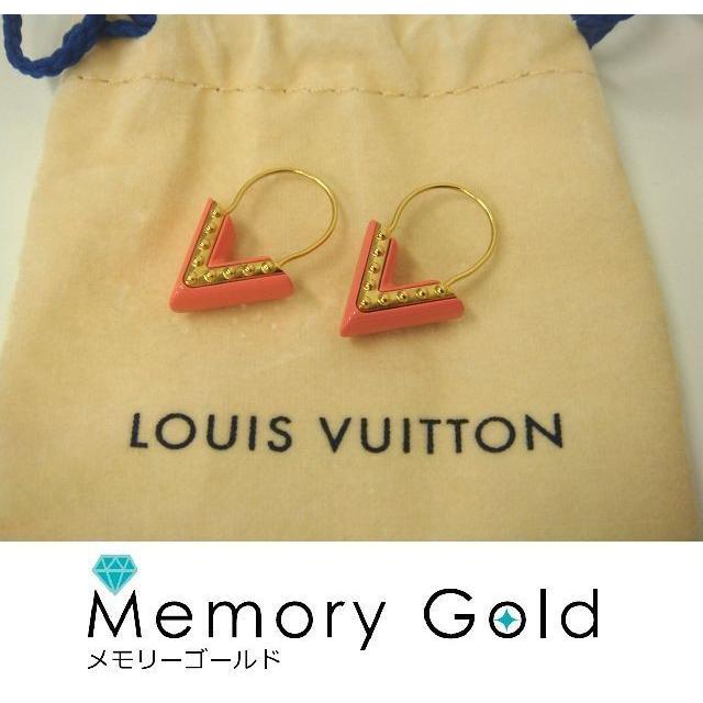 LOUIS VUITTON ♪ヴィトン ピアス エセンシャルV(M63187) コライユ 