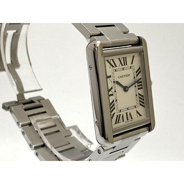☆CARTIER　カルティエ　タンクソロ　LM　W5200014　美品　クォーツ　腕時計　A50859 | TANK（Cartier） | 02
