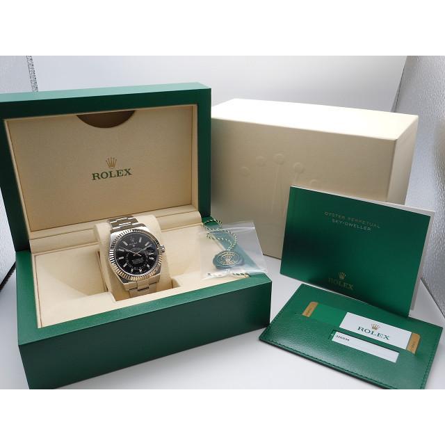 ♪ROLEX　ロレックス　スカイドゥエラー　ブラック　腕時計　自動巻き　付属あり　ギャラあり　Ref326934　管理A57013 | スカイドゥエラー | 06