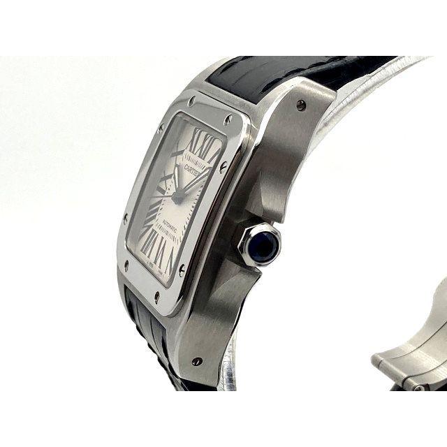 ☆Cartier　カルティエ　サントス100　MM　W20106X8　良品　腕時計　A61686 | TANK（Cartier） | 02