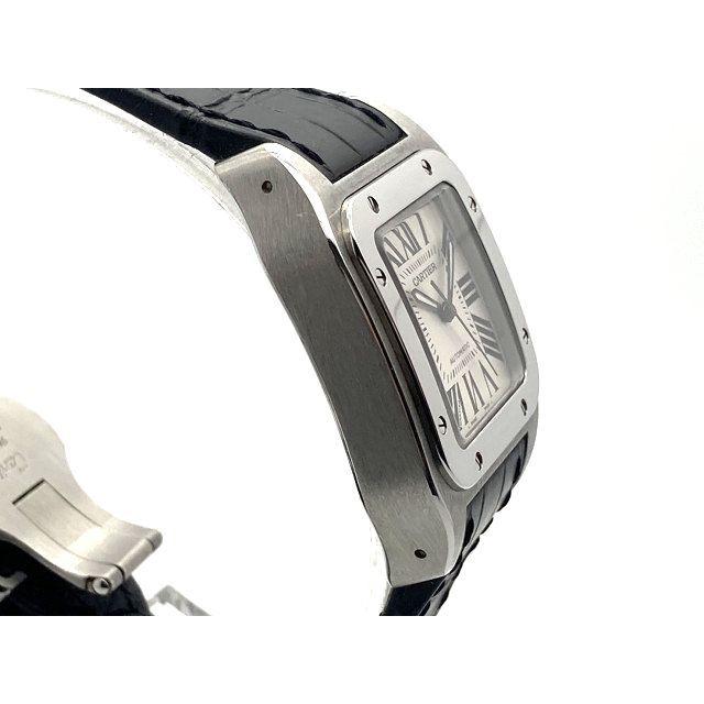 ☆Cartier　カルティエ　サントス100　MM　W20106X8　良品　腕時計　A61686 | TANK（Cartier） | 03