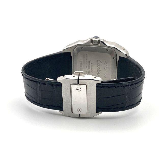 ☆Cartier　カルティエ　サントス100　MM　W20106X8　良品　腕時計　A61686 | TANK（Cartier） | 06