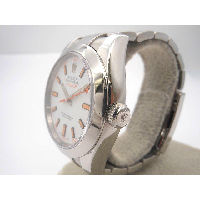 ♪ROLEX　ロレックス　ミルガウス　Ref116400　ホワイト　M番　中古品　管理A80795 | ミルガウス | 01