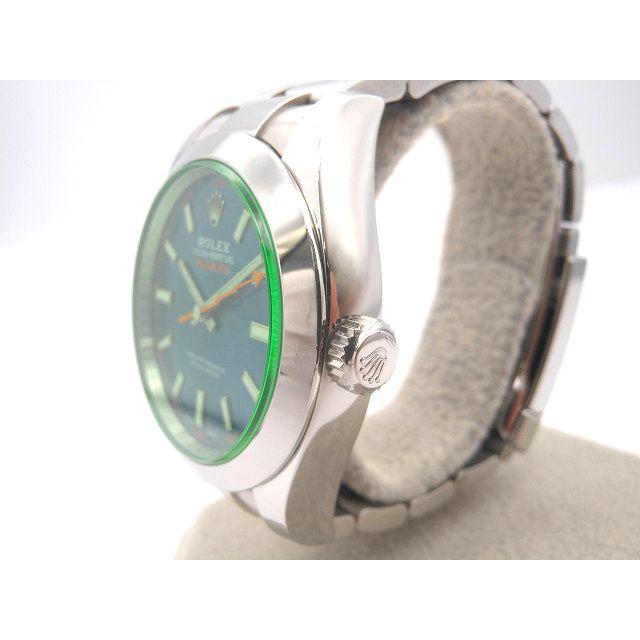♪ROLEX　ロレックス　ミルガウス　Ref116400GV　Zブルー　ギャラあり　腕時計　管理A80796 | ミルガウス | 01