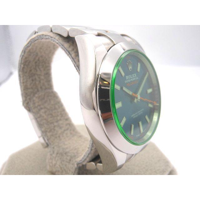 ♪ROLEX　ロレックス　ミルガウス　Ref116400GV　Zブルー　ギャラあり　腕時計　管理A80796 | ミルガウス | 02