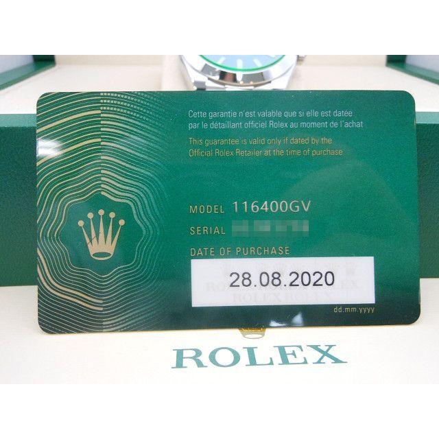 ♪ROLEX　ロレックス　ミルガウス　Ref116400GV　Zブルー　ギャラあり　腕時計　管理A80796 | ミルガウス | 08