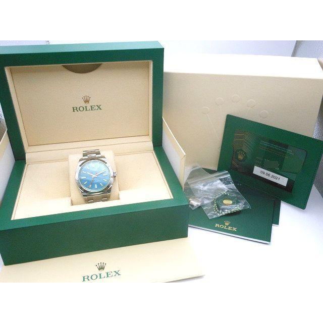 ミルガウス ♪ROLEX ロレックス ミルガウス Ref116400GV ギャラあり 未 