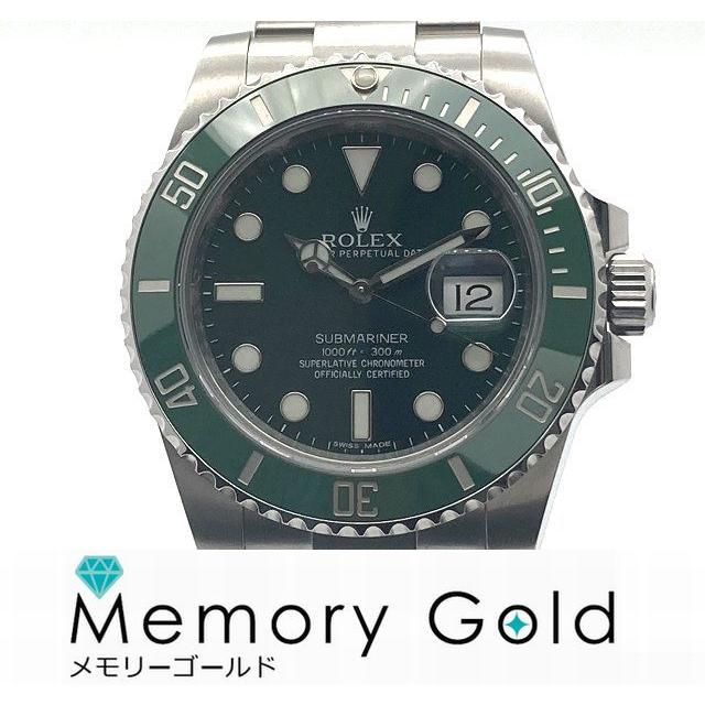 サブマリーナー ☆ROLEX ロレックス サブマリーナ グリーン 116610LV