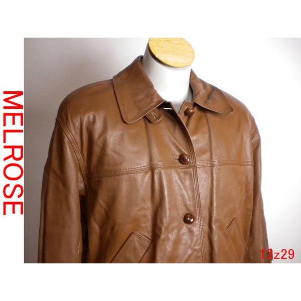美品 ♪★ MELROSE メルローズ ジャケット 羊革 ★女性用 13z29