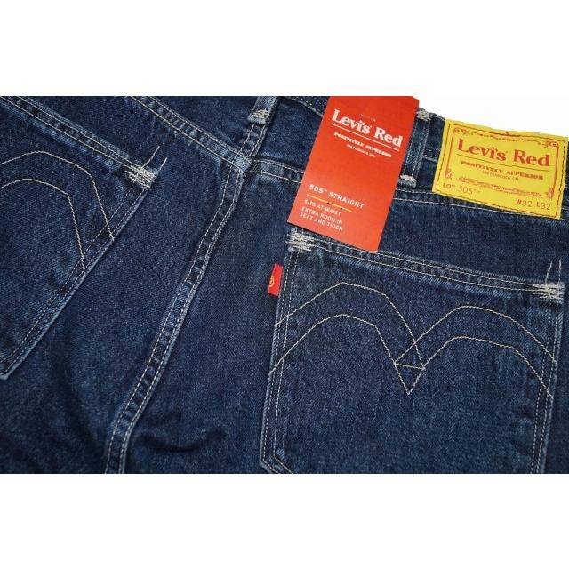 a*e様 新品 リーバイスレッド 505 ストレート デニムパンツ ジーパン W Levi's リーバイス レッド 505 ストレート LEVI'S RED STRAIGHT