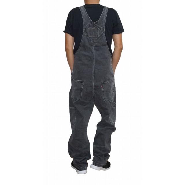 Levi's（リーバイス） 新品 ♪☆ Levis オーバーオール 黒 ユーズド