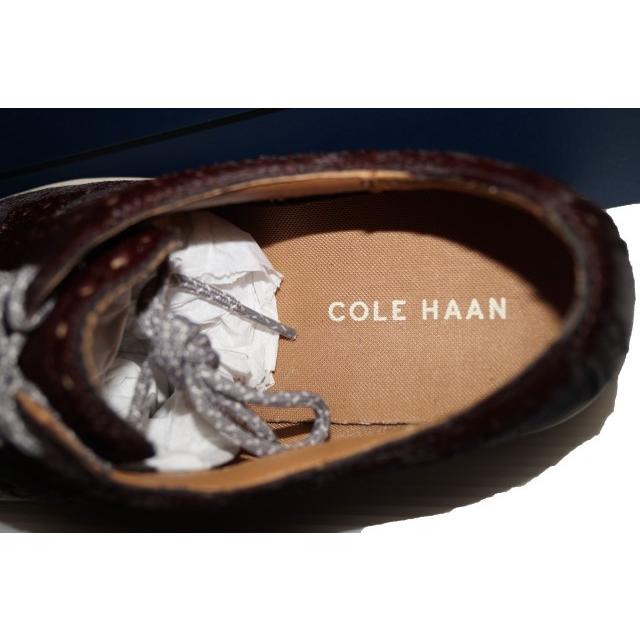 COLE HAAN コールハーン COLEHAAN レザーシューズ ハラコ ブラウン 
