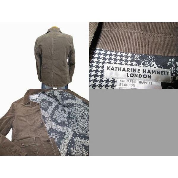 KATHARINE HAMNETT LONDON コーデュロイジャケット