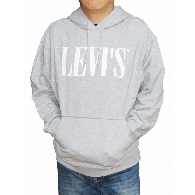 リーバイス Levis パーカ プルオーバー グレー 726320026  メンズ ロゴ パーカー フーディー｜memosia｜02