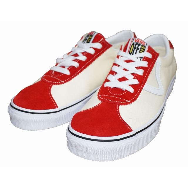 バンズ Vans スニーカー スポーツ 白 赤 Vn0a4bu6tyr メンズ ホワイト レッド ヴァンズ シューズ 靴 M Memosia 通販 Yahoo ショッピング
