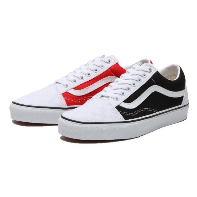 ヴァンズ Vans スニーカー オールドスクール 黒 白 赤 メンズ ローカット シューズ ブラック ホワイト レッド バンズ Old Skool N0211 Memosia 通販 Yahoo ショッピング