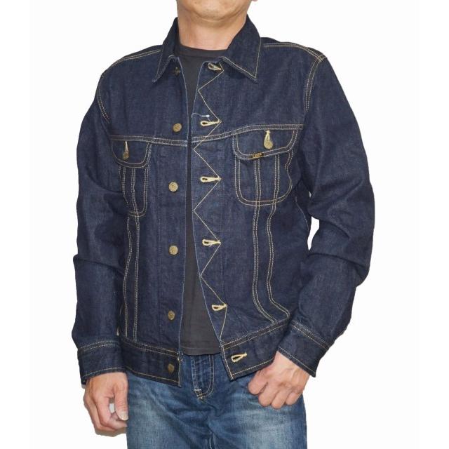 でおすすめアイテム Glt047 300 101j デニムジャケット リー Lee リー Lee ライダース ジージャン Gジャン 濃紺 秋物 春物 インディゴ ワンウォッシュ メンズ ジャケット