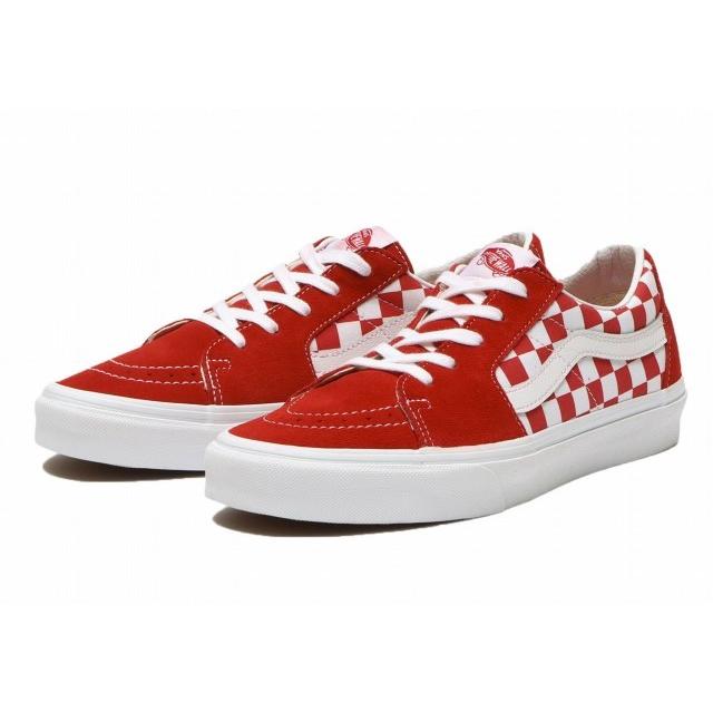 ヴァンズ Vans スニーカー スケートロー チェッカー 赤 白 メンズ シューズ 靴 Sk8 Hi レッド ホワイト チェック バンズ N Memosia 通販 Yahoo ショッピング