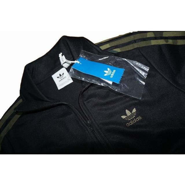 アディダス adidas オリジナルス ジャージ トラックジャケット 黒 迷彩