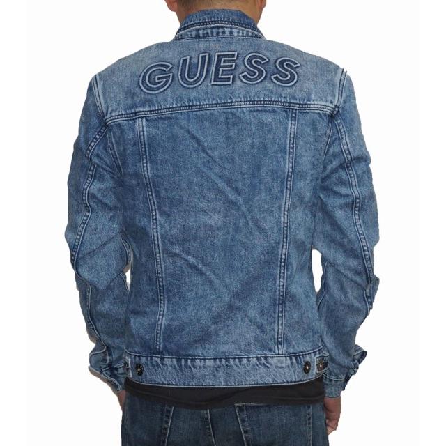 GUESS ゲス デニムジャケット メンズ 春物 秋物 ジージャン G GUESS ゲス デニムジャケット メンズ 春物 秋物 ジージャン G