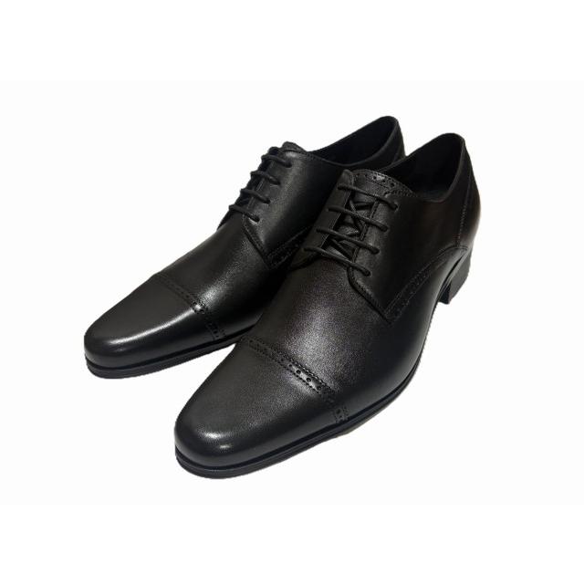 新品 キャサリンハムネット 革靴黒 27cm ロングノーズドレスビジネスシューズ KATHARINE HAMNETT LONDON（キャサリンハムネットロンドン） ドレス