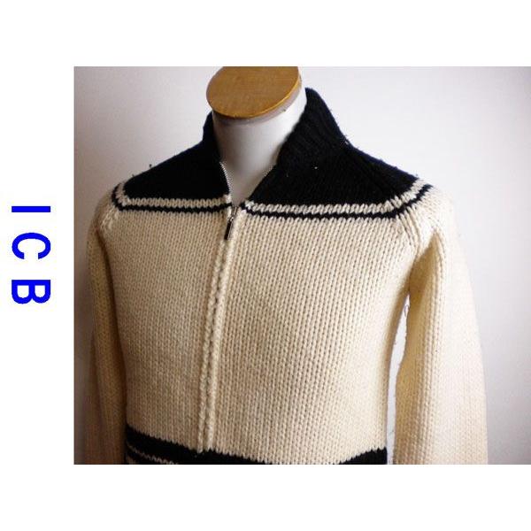 美品 ◆ ICB  ニット　 ジャケット Ｍ ◆ アイシービー　女性用