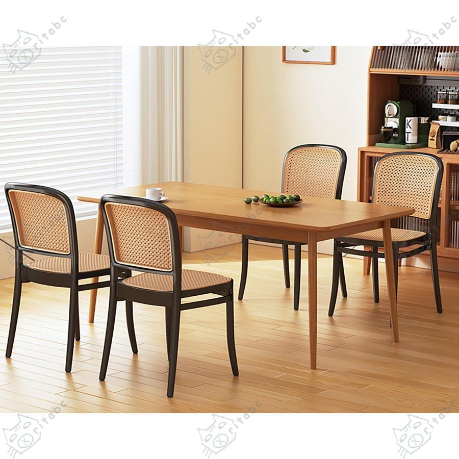 ラタンチェア 竹製 ラタンいす ダイニングチェア 食卓椅子 籐編みチェア ラタンチェア 食卓椅子 竹製 籐編みチェア いす ダイニング