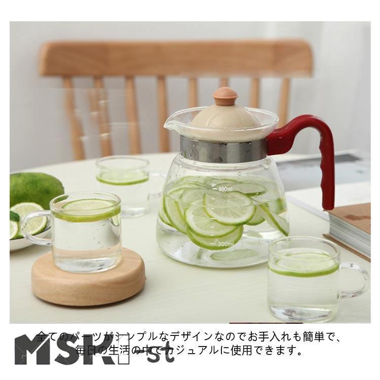 直火対応 1000ml ガラス急須ティーポット 耐熱割れにくい Amazon.co.jp: Akasooda 直火 ガラスポット 1L お茶 IH 水差し