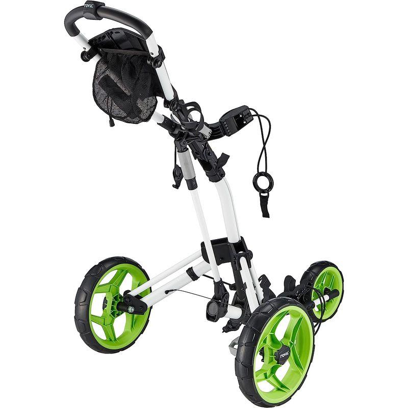 【美品】 clicgear(クリックギア) rovic RV2L プッシュカート (ホワイト/ライム) RV2L ホワイト/ライム 【L2569462092】(14078円)