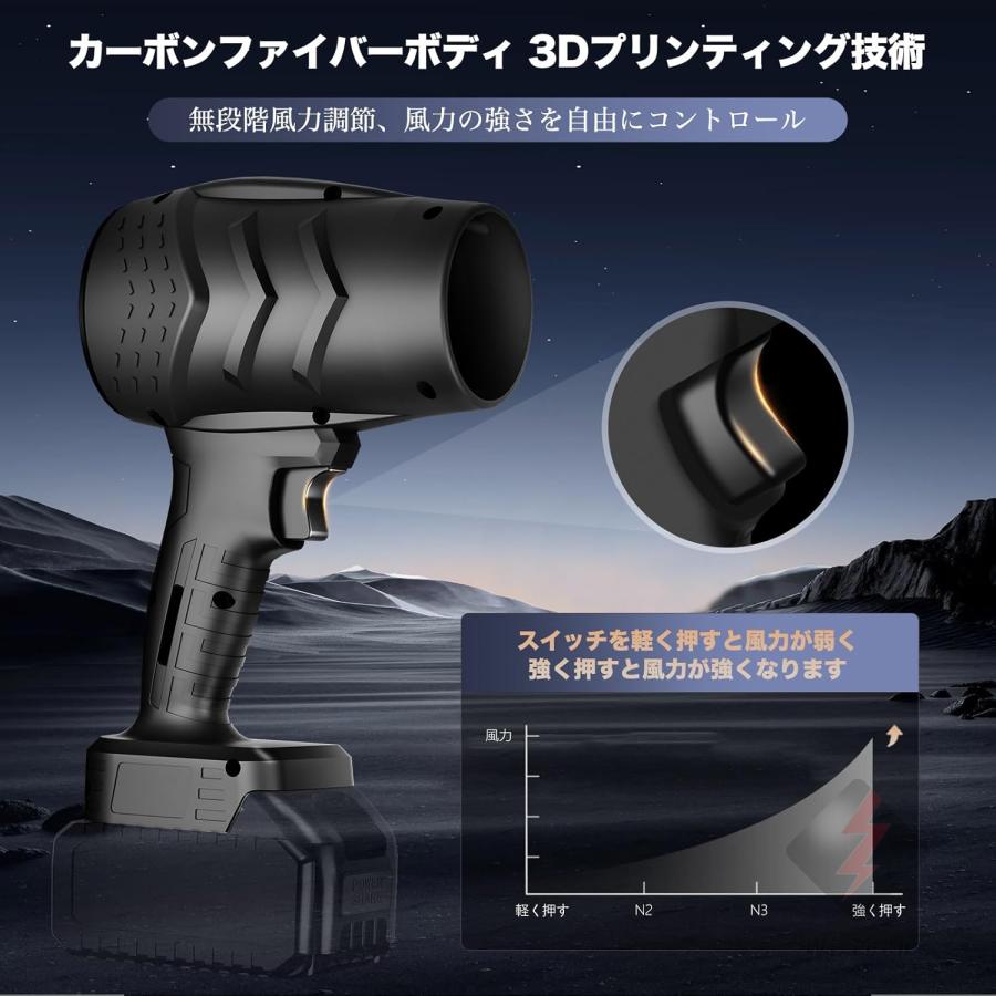 ブロワー 洗車 エアダスター 電気エアダスター ターボジェットファン 