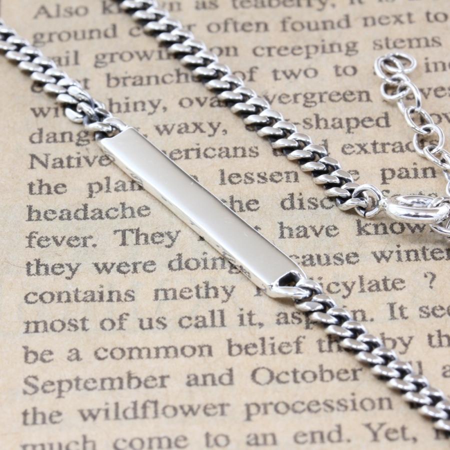 チェーン アンクレット スターリング シルバー 925 スティック