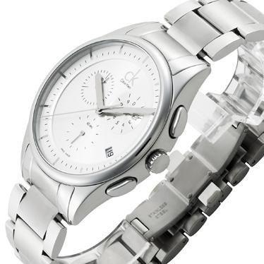 Calvin Klein カルバンクライン メンズ腕時計 CK Basic Chronograph ベーシッククロノグラフ シルバー ステンレスベルト K.2A271.20 K2A27120 Calvin Klein カルバンクライン メンズ腕時計 CK Basic Chronograph ベーシッククロノグラフ シルバー ステンレスベルト 2A271 K2A27120