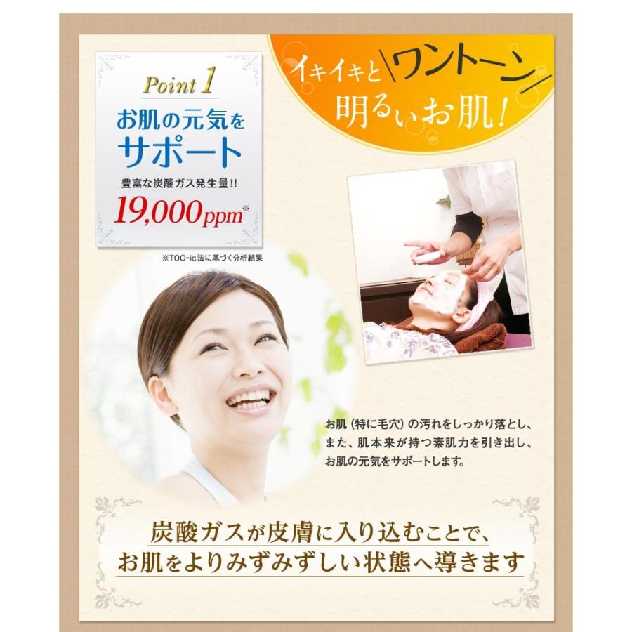 特典あり) ポイント増量 業務用炭酸パック ブランジュ・プロ 20回分