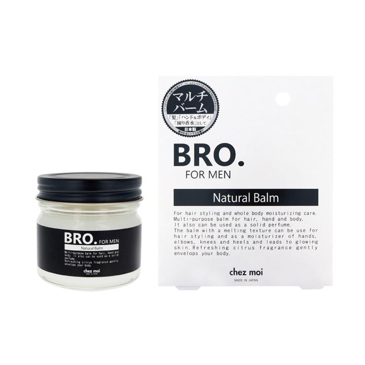 Bro For Men Natural Balm ナチュラルバーム メンズ 髪 全身 保湿 乾燥 シトラスの香り 練り香水 スタイリング Mr 2841 メンズレスキューyahoo 店 通販 Yahoo ショッピング