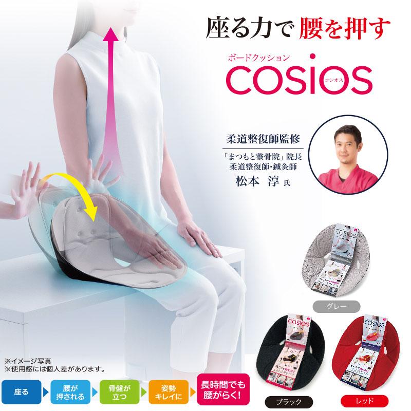 (特典あり) ポイント増量 ボードクッション cosios PREMIUM コシオスプレミアム 選べる2個セット 姿勢矯正 腰 骨盤矯正 背筋 腰痛対策 猫背改善 腰クッション_1