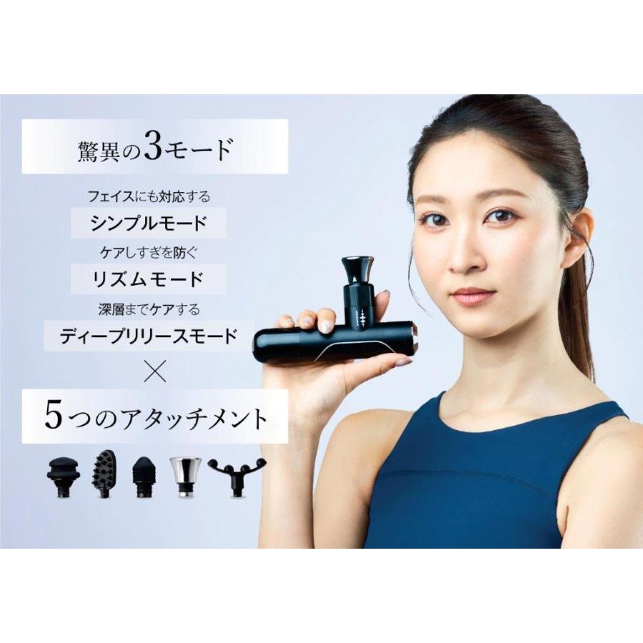 (特典あり) ポイント増量 WAVEWAVE Fascial Release Gun Mirai マッサージガン 筋膜リリース ミライガン 肩こり 足裏 頭皮マッサージ 首こり 軽量 リラックスの画像