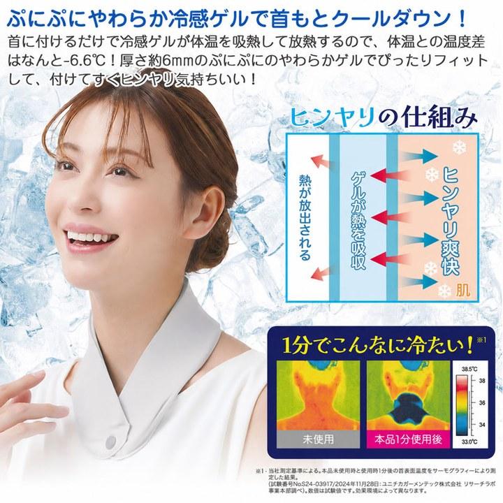 エコクール ゲルネックバンド ネッククーラー 冷感ゲル 首元ひんやり
