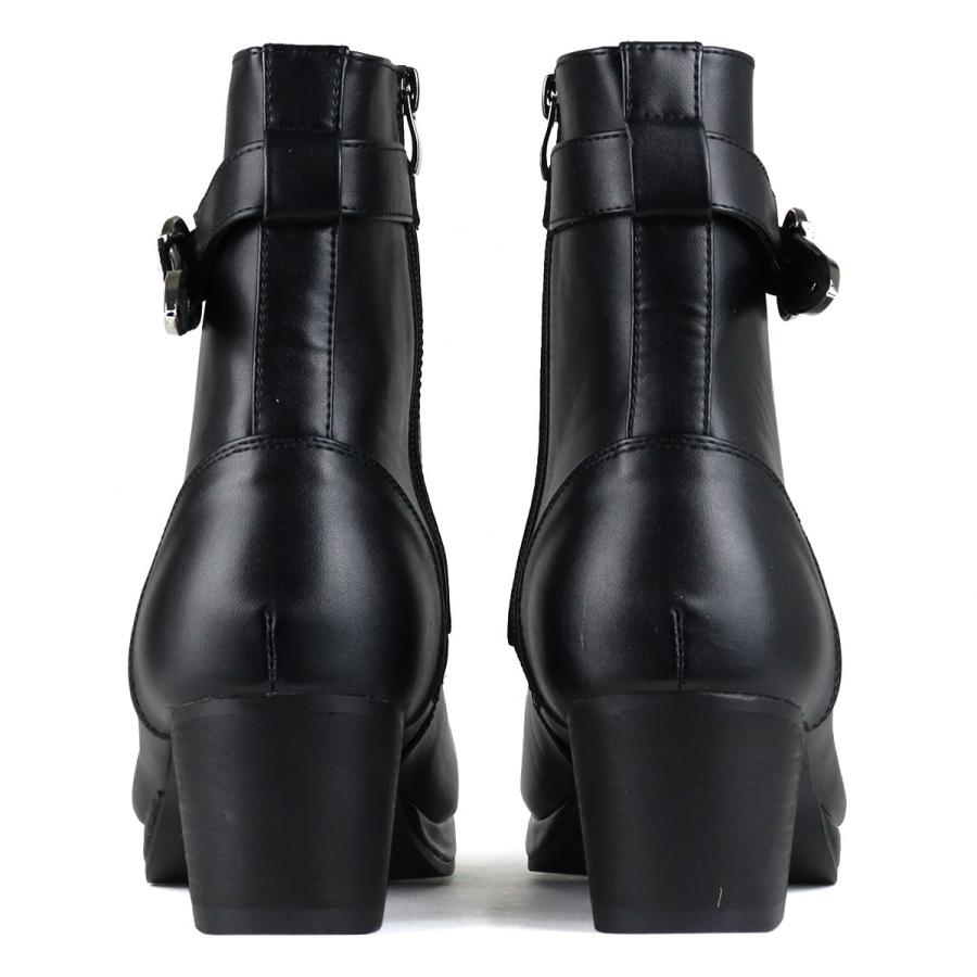 LOVEHUNTER（ラブハンター） ブーツ メンズ ヒール ショート レース