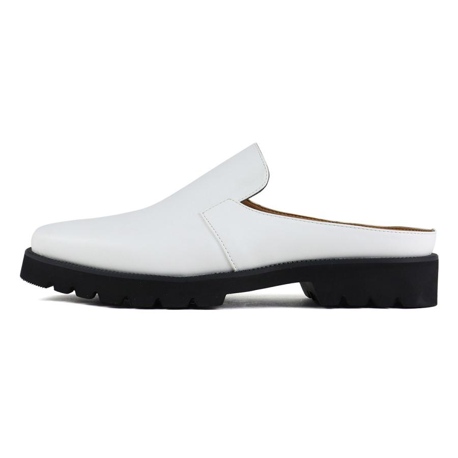 Dedes（デデス） サンダル メンズ ミュール 厚底 ローファー かかと