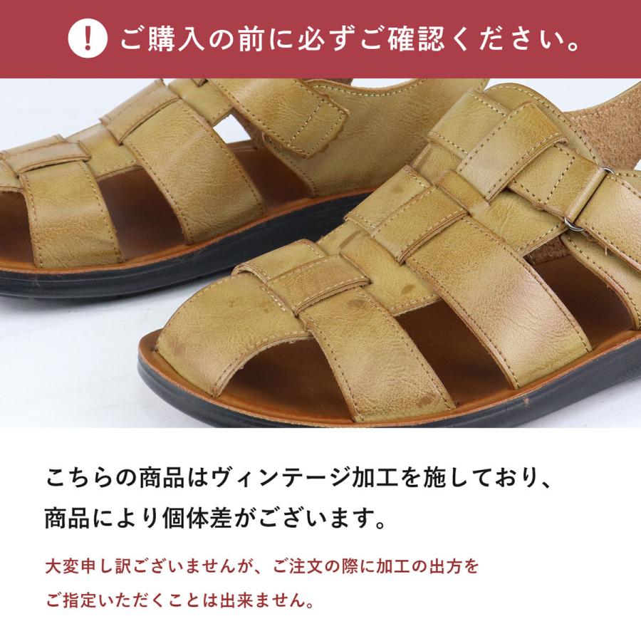 AAA+（サンエープラス） サンダル メンズ 軽量 グルカ ストラップ 春