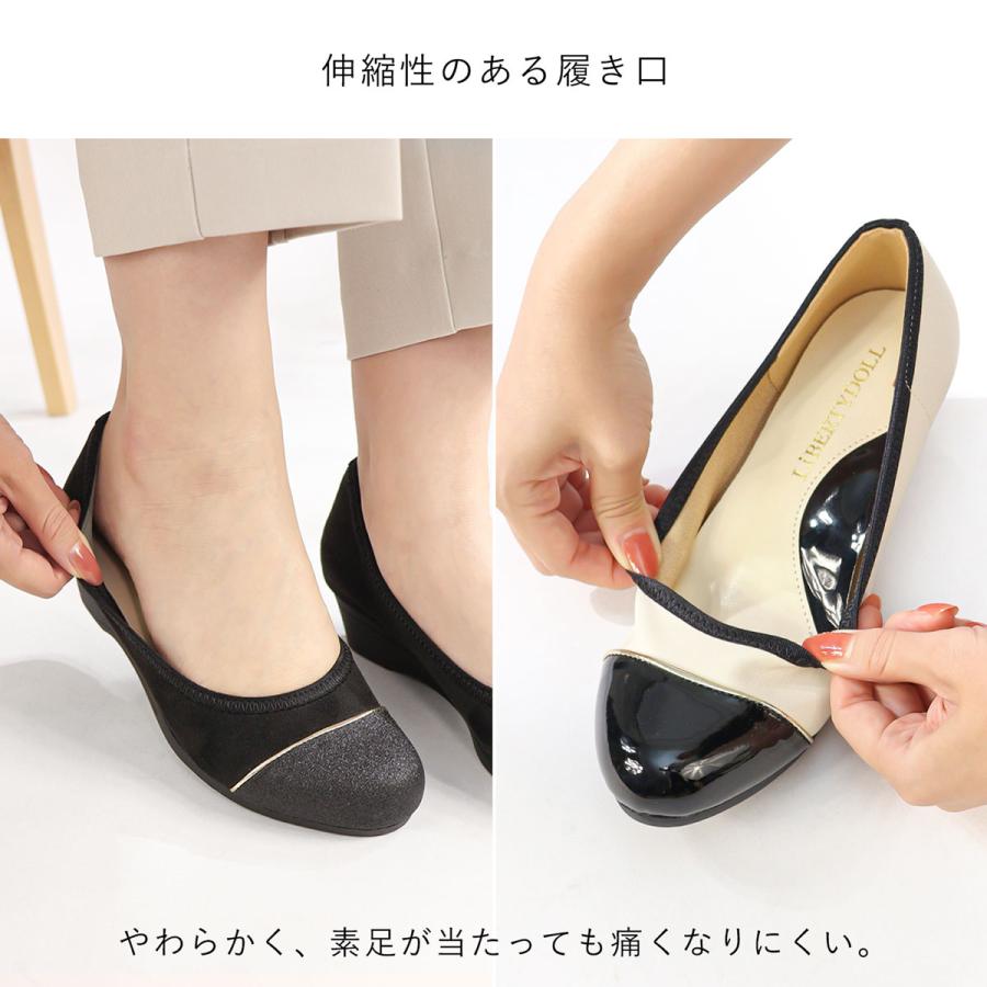 ✨️腕利き職人のリペア済✨️【プラダ】グラデーション ウエッジソールパンプス LibertyDoll（リバティードール） パンプス 痛くない 黒 静音 柔らかい