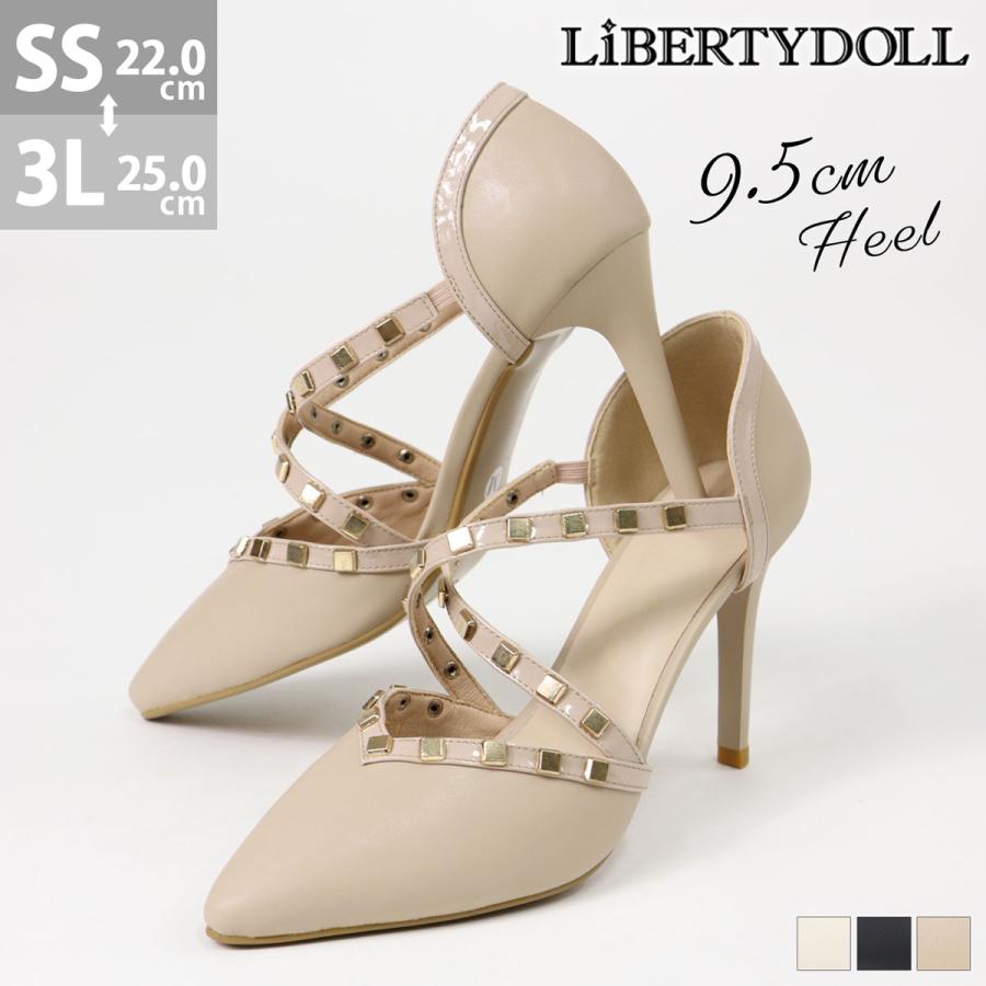 LibertyDoll（リバティードール） パンプス ストラップ ハイヒール 9.5