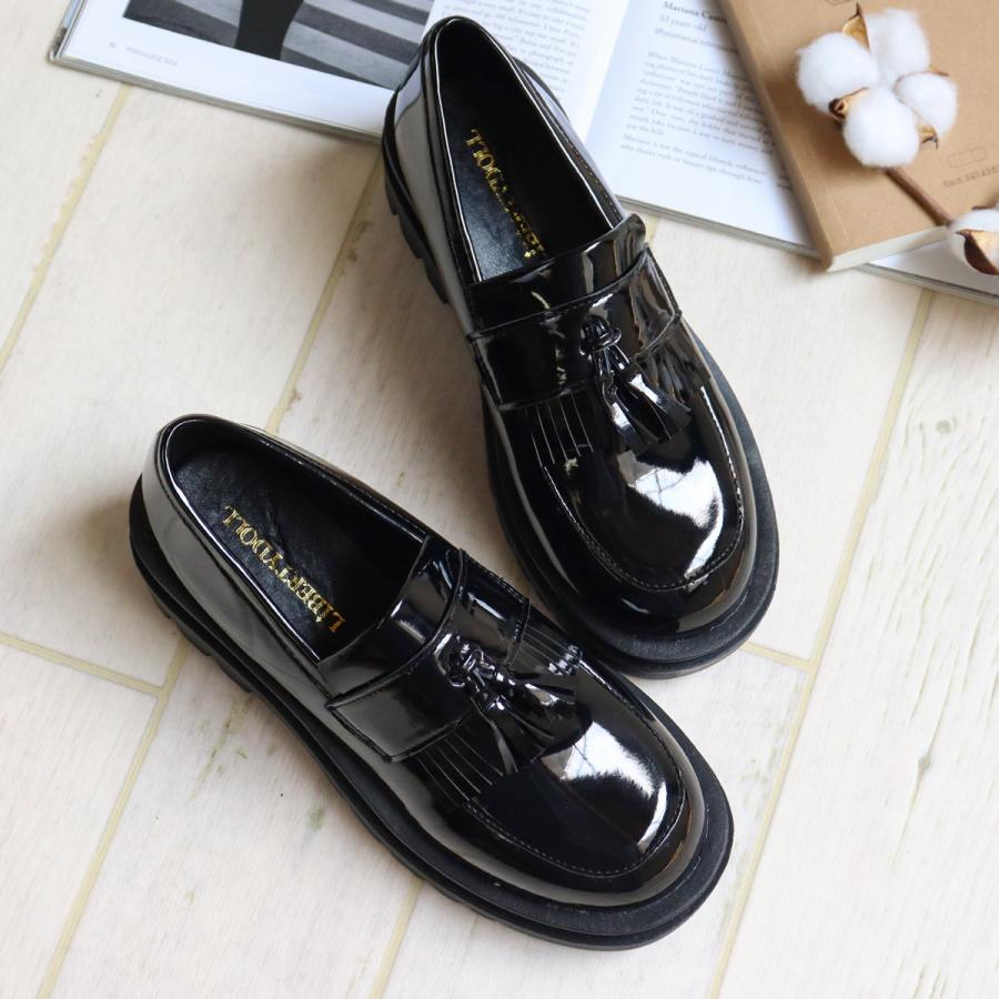 LibertyDoll ローファー レディース メンズ 5.0cmヒール LibertyDoll ローファー レディース メンズ 5.0cmヒール