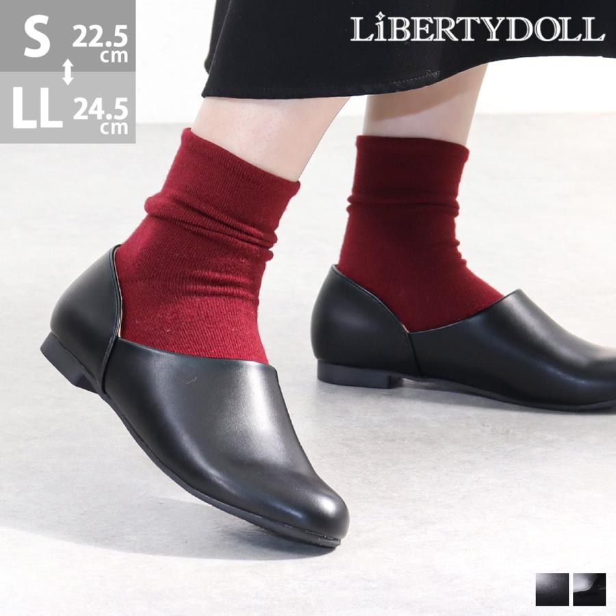 LibertyDoll スポックシューズ レディース スリッポン フラット LibertyDoll スポックシューズ レディース スリッポン フラット