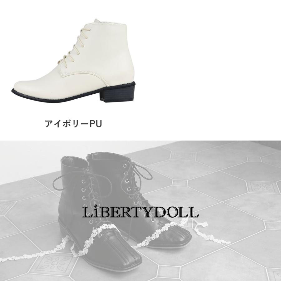 LibertyDoll ブーツ レディース ショートブーツ 4cm ミドル LibertyDoll ブーツ レディース ショートブーツ 4cm ミドル