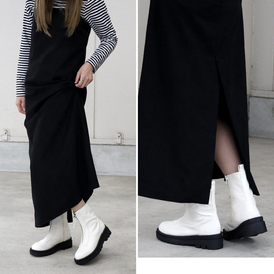 LibertyDoll ブーツ レディース ショート 厚底 5cmヒール 黒 LibertyDoll ブーツ レディース ショート 厚底 5cmヒール 黒