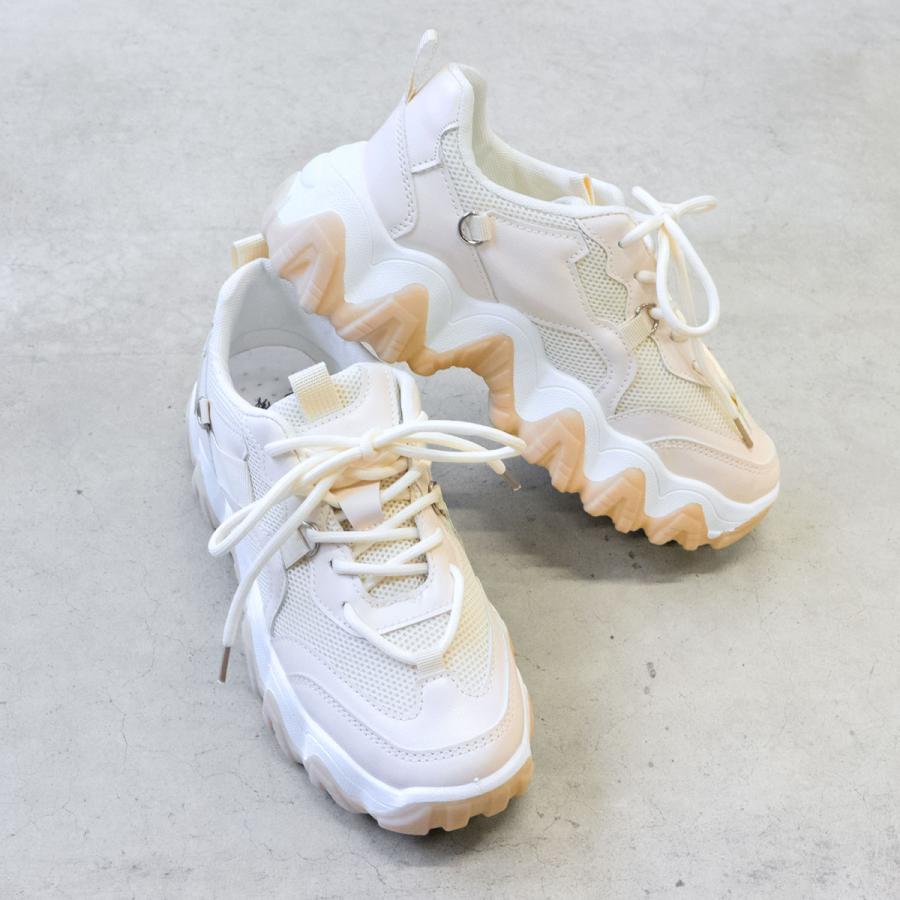 SNEAKER（S.T.DUPONT） スニーカー レディース 厚底 白 黒 かわいい 春