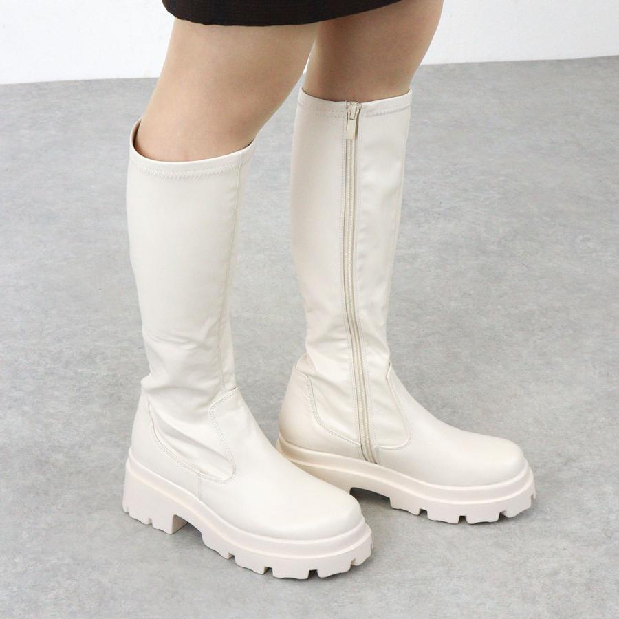 LOVEHUNTER（ラブハンター） ブーツ レディース ロング 厚底 6cmヒール