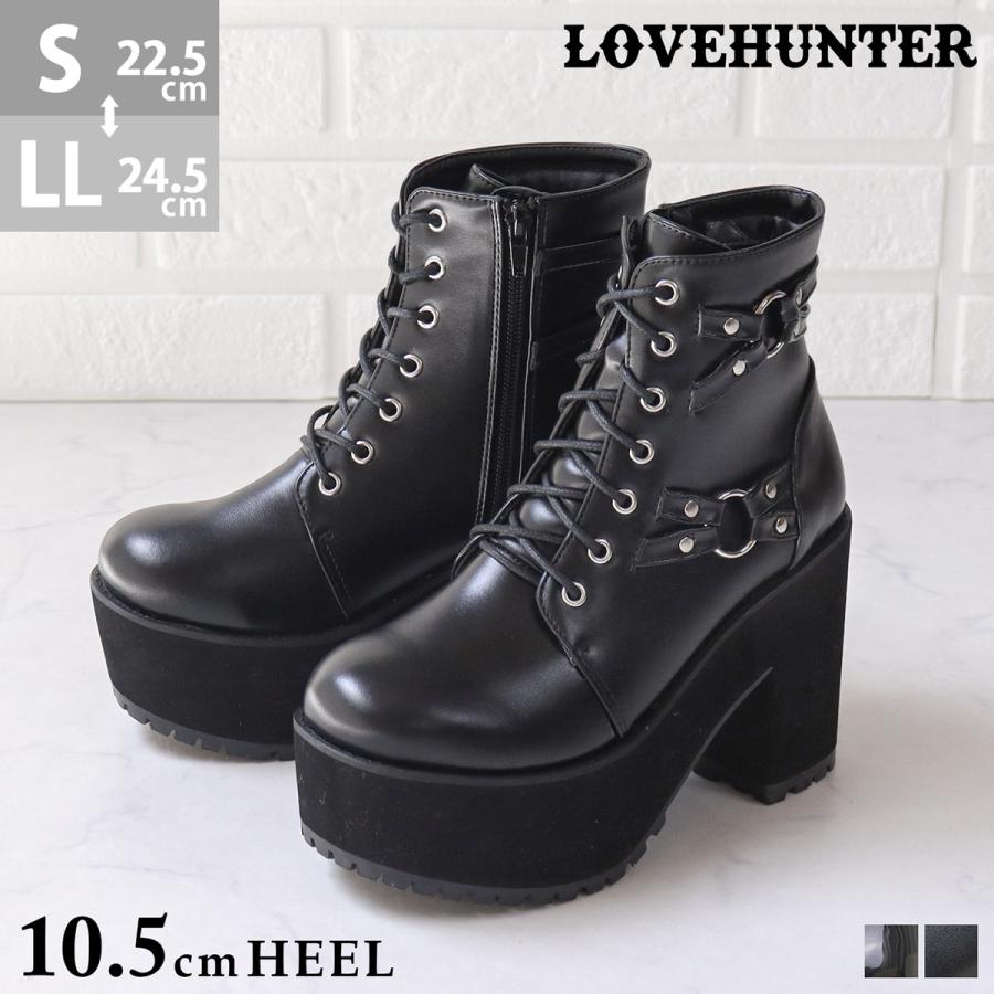 LOVEHUNTER（ラブハンター） ブーツ レディース 厚底 10.5cmヒール