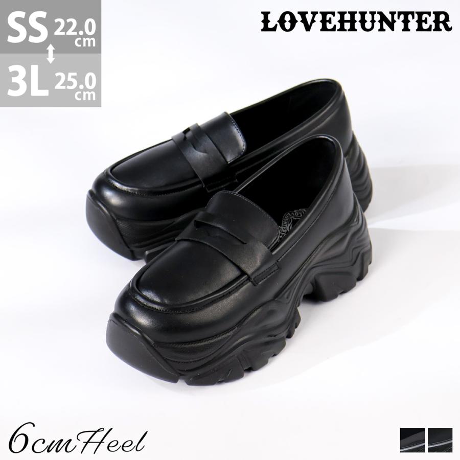 LOVEHUNTER（ラブハンター） ローファー レディース スニーカー 厚底